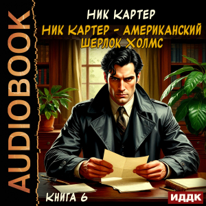слушать аудиокнигу  Ник Картер - американский Шерлок Холмс. Книга 6 цикла Ретродетектив автор Картер Ник (читает Алексеев Михаил) на Story4.me