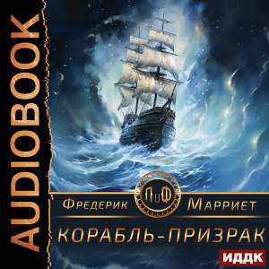 слушать аудиокнигу  Корабль-призрак цикла Приключения и Фантастика (ПиФ) автор Марриет Фредерик (читает Вечерин Илья) на Story4.me